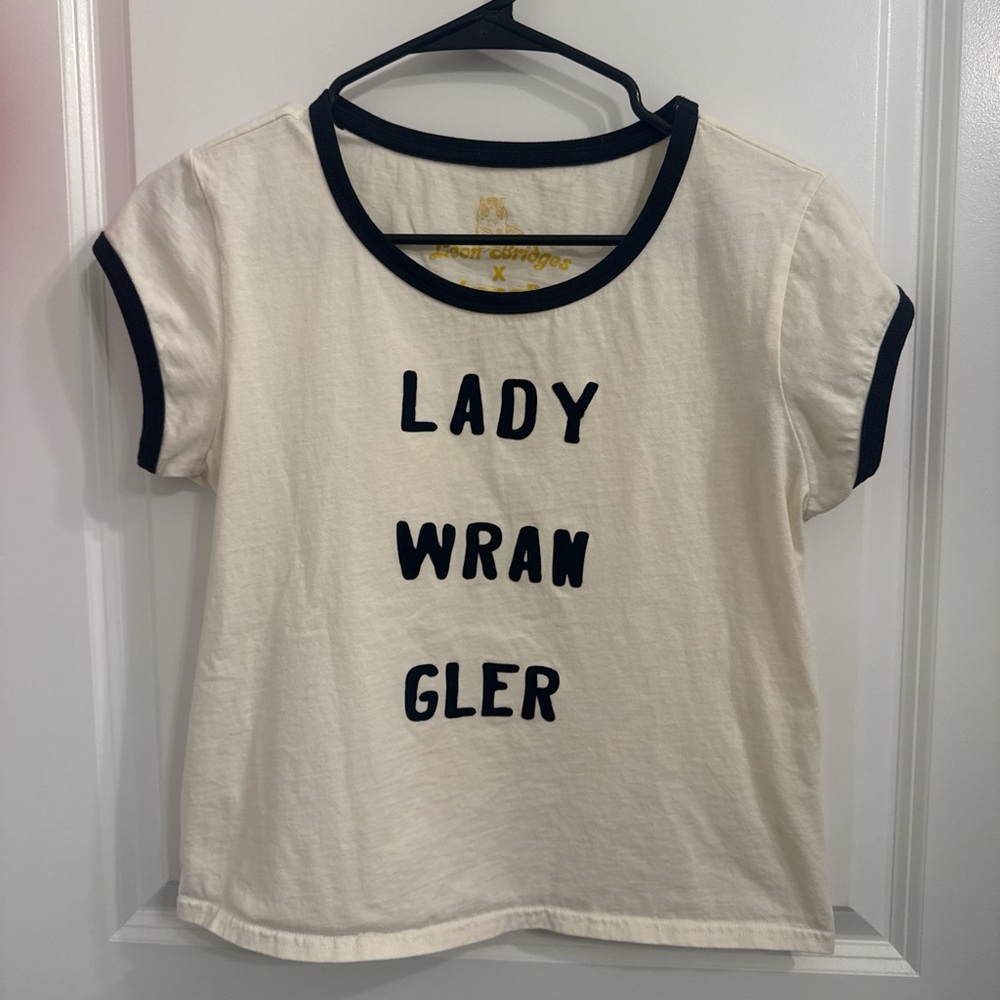 Vintage Wrangler Tee with Black Trim